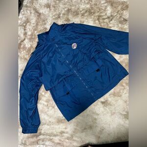 Vintage Embroidered Miller Lite Windbreaker